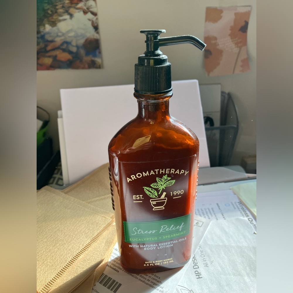 Stress relief lotion